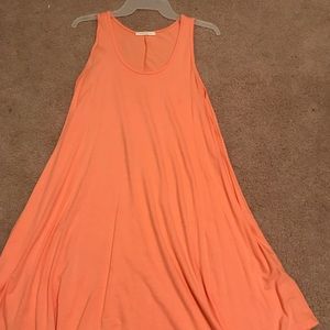 Coral dress